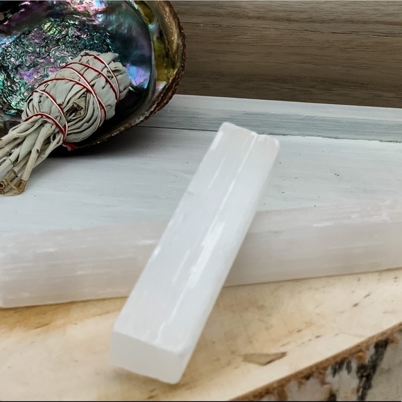 Selenite Sticks 4” x .75” - 2 Per Order - Picture 2 of 6